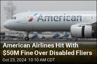 Airline Gets Record Fine for Mishandling Disabled Fliers