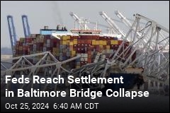 Feds Settle for $100M in Baltimore Bridge Collapse