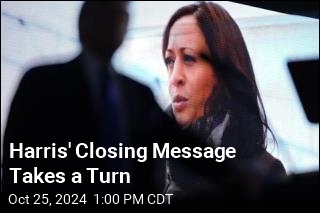 Harris&#39; Closing Message Takes a Turn