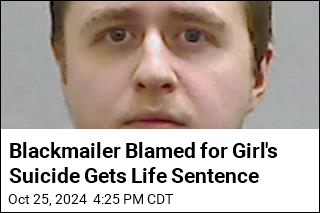 Blackmailer Blamed for Girl&#39;s Suicide Gets Life Sentence