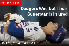 Dodgers Win, but Their Superstar Is Injured