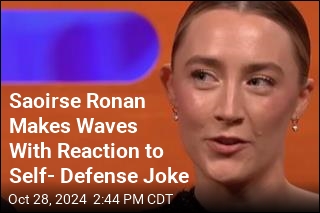 Saoirse Ronan Makes Waves With Reaction to Self- Defense Joke