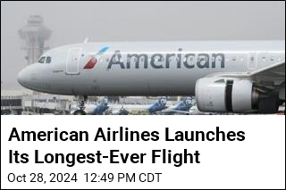 Flight to Australia Is Longest in American Airlines History