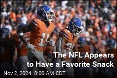 The NFL Appears to Have a Favorite Snack