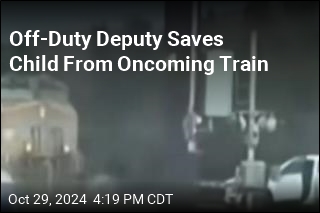 Off-Duty Deputy Saves Child From Oncoming Train