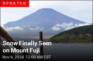 This Is the Latest in the Year Mount Fuji Has Been Snowless