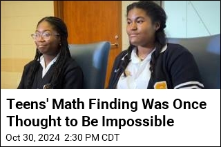 Teens Publish Math Finding Once Thought to Be Impossible