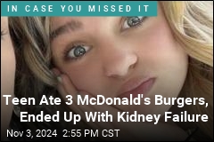 Teen Ate 3 Quarter-Pounders, Ended Up With Kidney Failure