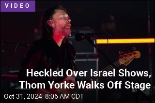 Thom Yorke Confronts Pro-Palestinian Protester