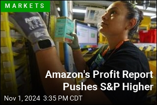 Amazon&#39;s Profit Report Pushes S&amp;P Higher