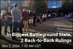 In Biggest Battleground State, 2 Back-to-Back Rulings