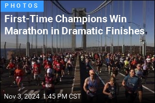 First-Time Champions Win Marathon in Dramatic Finishes