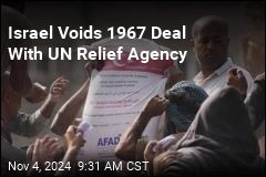 Israel Cuts Off UN Agency Providing Aid in Gaza