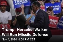 Trump Promises Defense Job to Herschel Walker at Rally