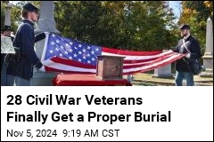 28 Civil War Veterans Finally Get a Proper Burial