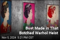 Bust Made in That Botched Warhol Heist