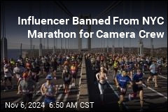 Influencer Banned From NYC Marathon for Camera Crew