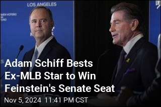 Adam Schiff Bests Ex-MLB Star to Win Feinstein&#39;s Senate Seat