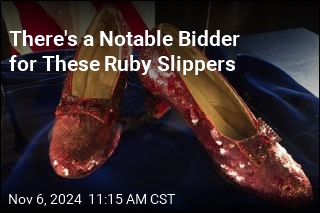 Most Infamous Pair of Ruby Slippers Is Up for Auction