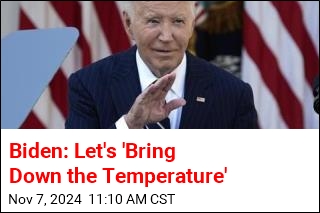 Biden: Let&#39;s &#39;Bring Down the Temperature&#39;