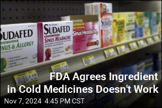 FDA Agrees With Advisers on Decongestant Ingredient