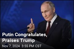 Putin Congratulates &#39;Courageous&#39; Trump