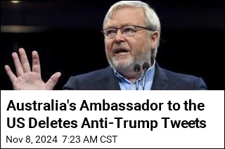 Aussie Ambassador Deletes Anti-Trump Tweets