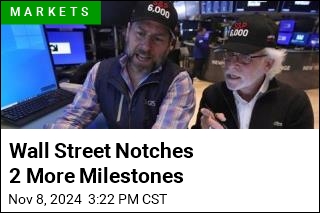 Wall Street Notches Two More Milestones