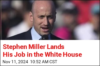 Stephen Miller Lands His Job in the White House