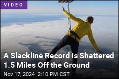 To Crush World Record, Slackliners Go Above the Clouds