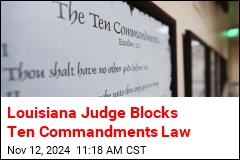 Louisiana Judge Blocks Ten Commandments Law