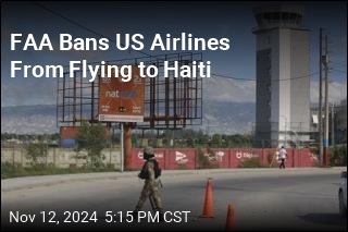 FAA Bans US Airlines From Flying to Haiti