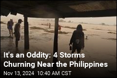 It&#39;s an Oddity: 4 Storms at Once Near the Philippines