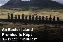 Human Remains Taken From Easter Island Are Returned