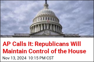 AP Calls It: Republicans Win Control of the House