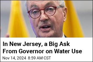 In New Jersey, a Big Ask From Governor on Water Use