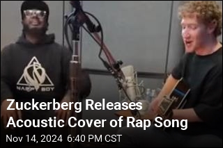 Zuckerberg Releases Acoustic Cover of Rap Song