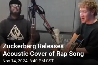 Zuckerberg Releases Acoustic Cover of Rap Song