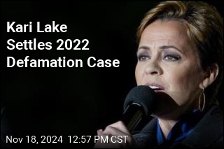 Kari Lake Settles 2022 Defamation Case