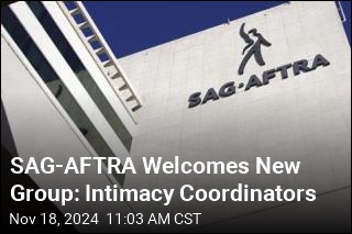 Hollywood&#39;s Intimacy Coordinators Are Now in SAG-AFTRA