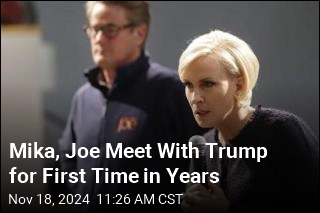 Morning Joe Hosts Meet With Trump