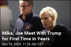 Morning Joe Hosts Meet With Trump