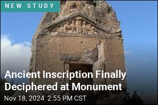 Ancient Inscription Finally Deciphered at Monument