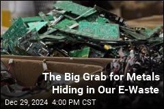 The Big Grab for Metals Hiding in Our E-Waste