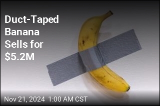 Duct-Taped Banana Sells for $5.2M