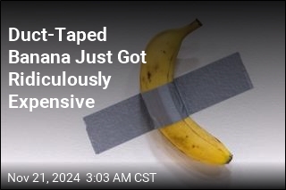 Duct-Taped Banana Sells for $5.2M