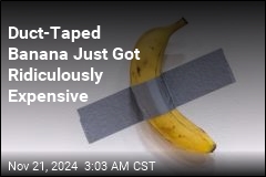 Duct-Taped Banana Sells for $5.2M