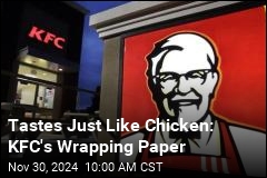 KFC&#39;s Holiday Offering: Lickable Wrapping Paper