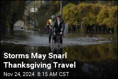 Storms May Snarl Thanksgiving Travel