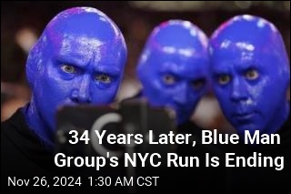 3 Decades Later, Blue Man Group&#39;s Run in NYC Is Ending